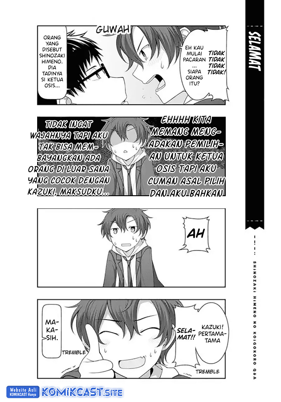 Shinozaki Himeno’s Love Q&A Chapter 07 Gambar 11