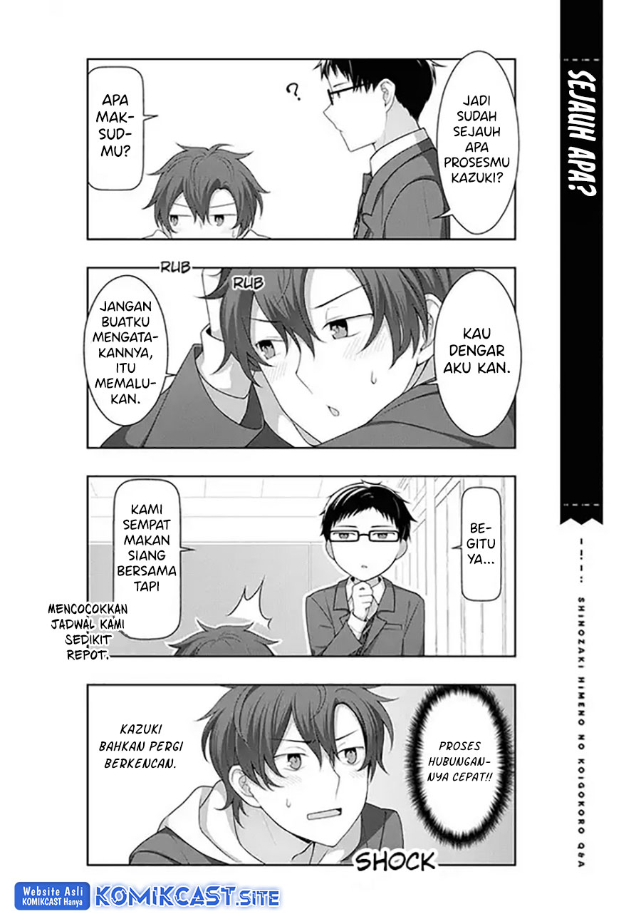 Shinozaki Himeno’s Love Q&A Chapter 07 Gambar 12