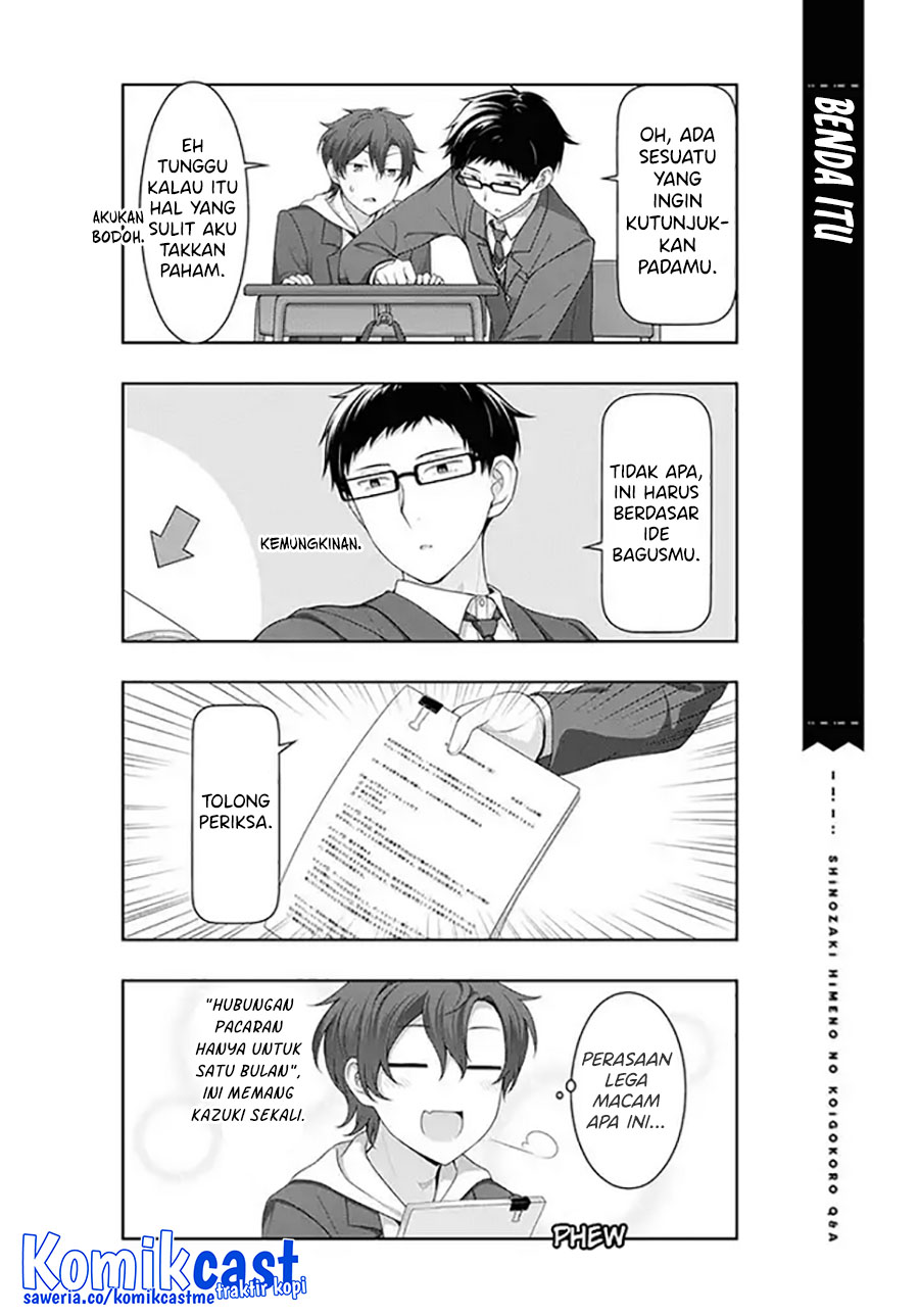 Shinozaki Himeno’s Love Q&A Chapter 07 Gambar 13