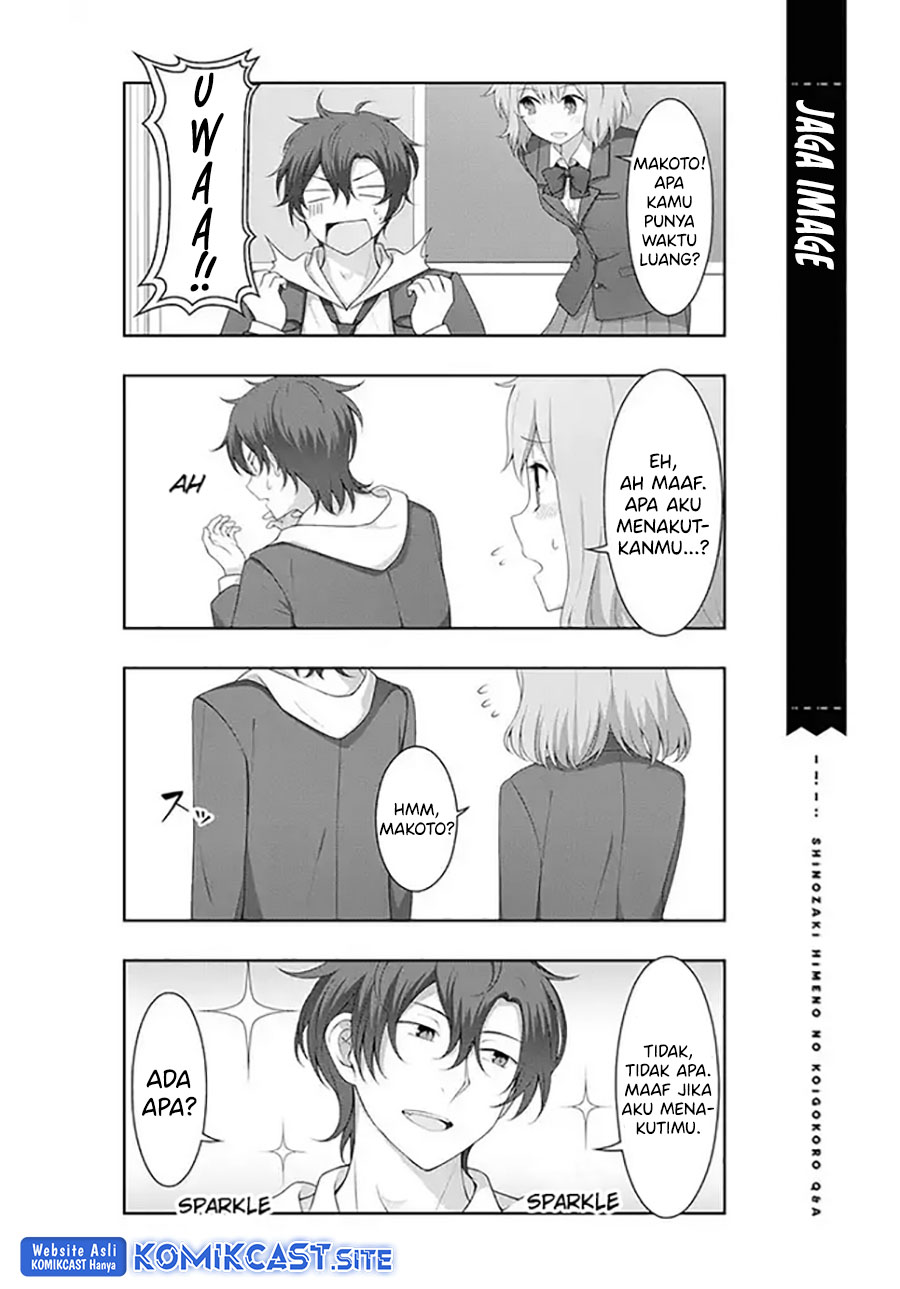 Shinozaki Himeno’s Love Q&A Chapter 07 Gambar 16