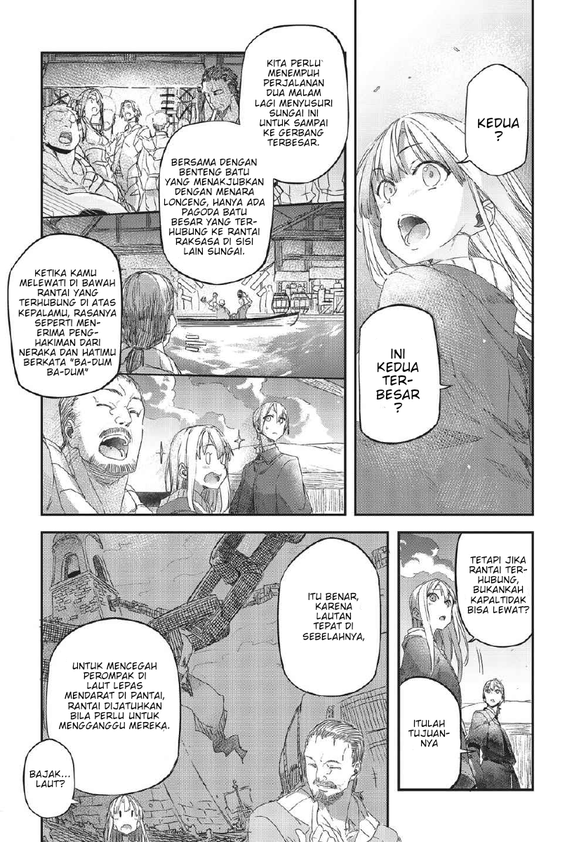Shinsetsu Ookami to Koushinryou: Ookami to Youhishi Chapter 02.1 Gambar 5