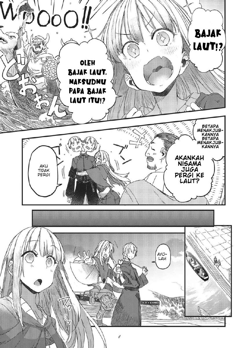 Shinsetsu Ookami to Koushinryou: Ookami to Youhishi Chapter 02.1 Gambar 6