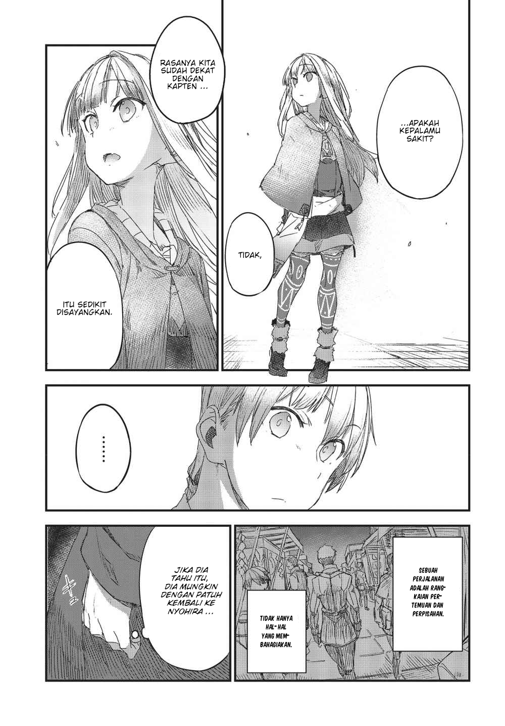Shinsetsu Ookami to Koushinryou: Ookami to Youhishi Chapter 02.1 Gambar 8