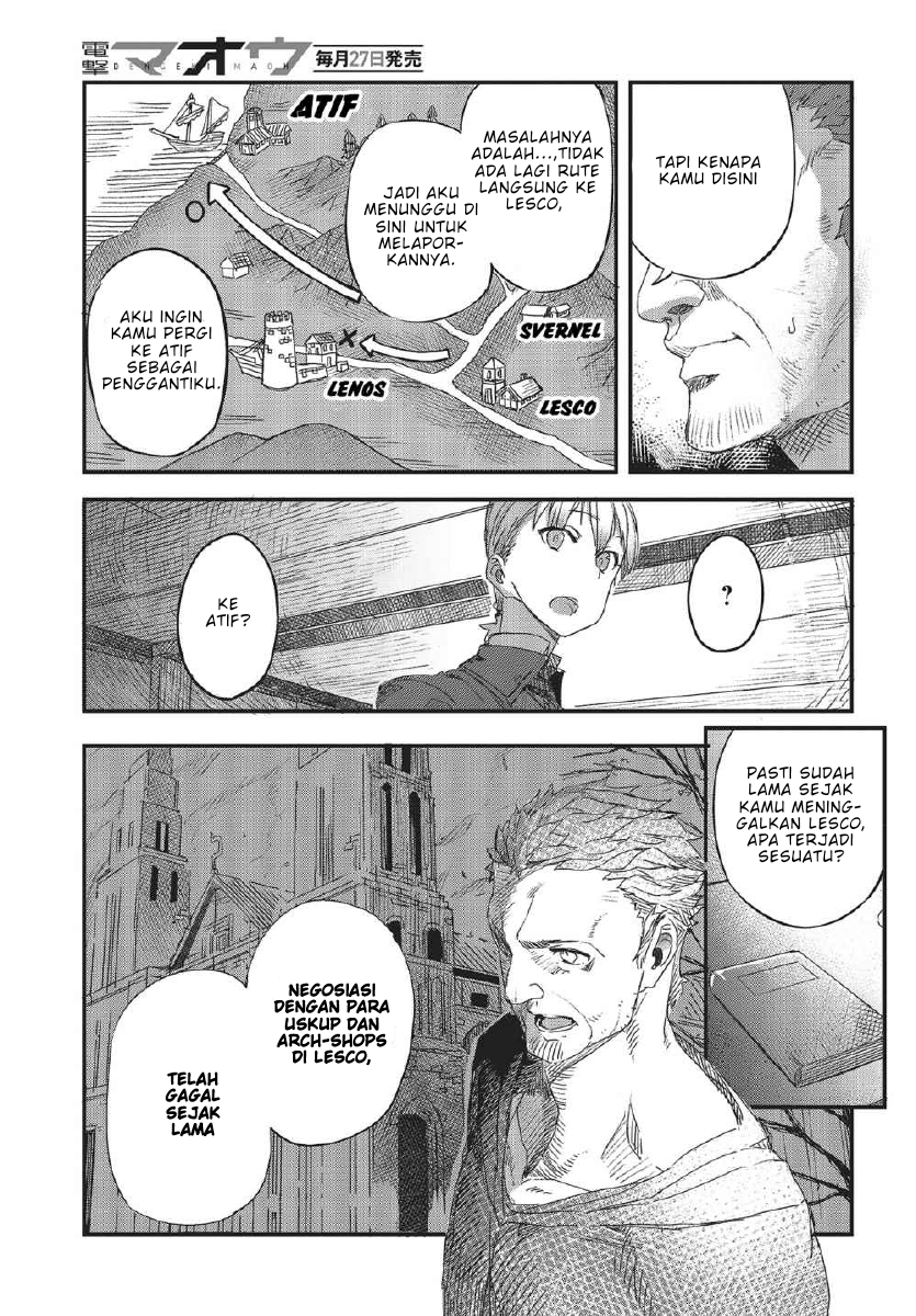 Shinsetsu Ookami to Koushinryou: Ookami to Youhishi Chapter 02.1 Gambar 16