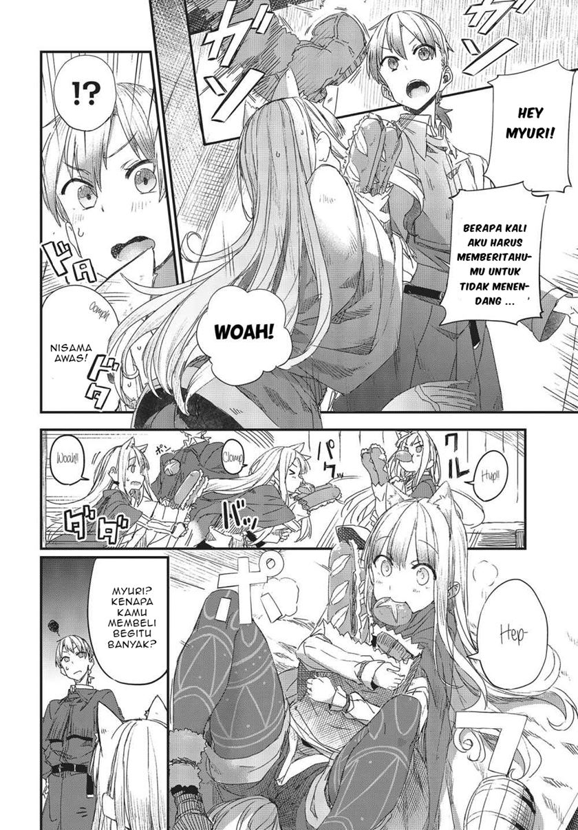 Shinsetsu Ookami to Koushinryou: Ookami to Youhishi Chapter 02.2 Gambar 5