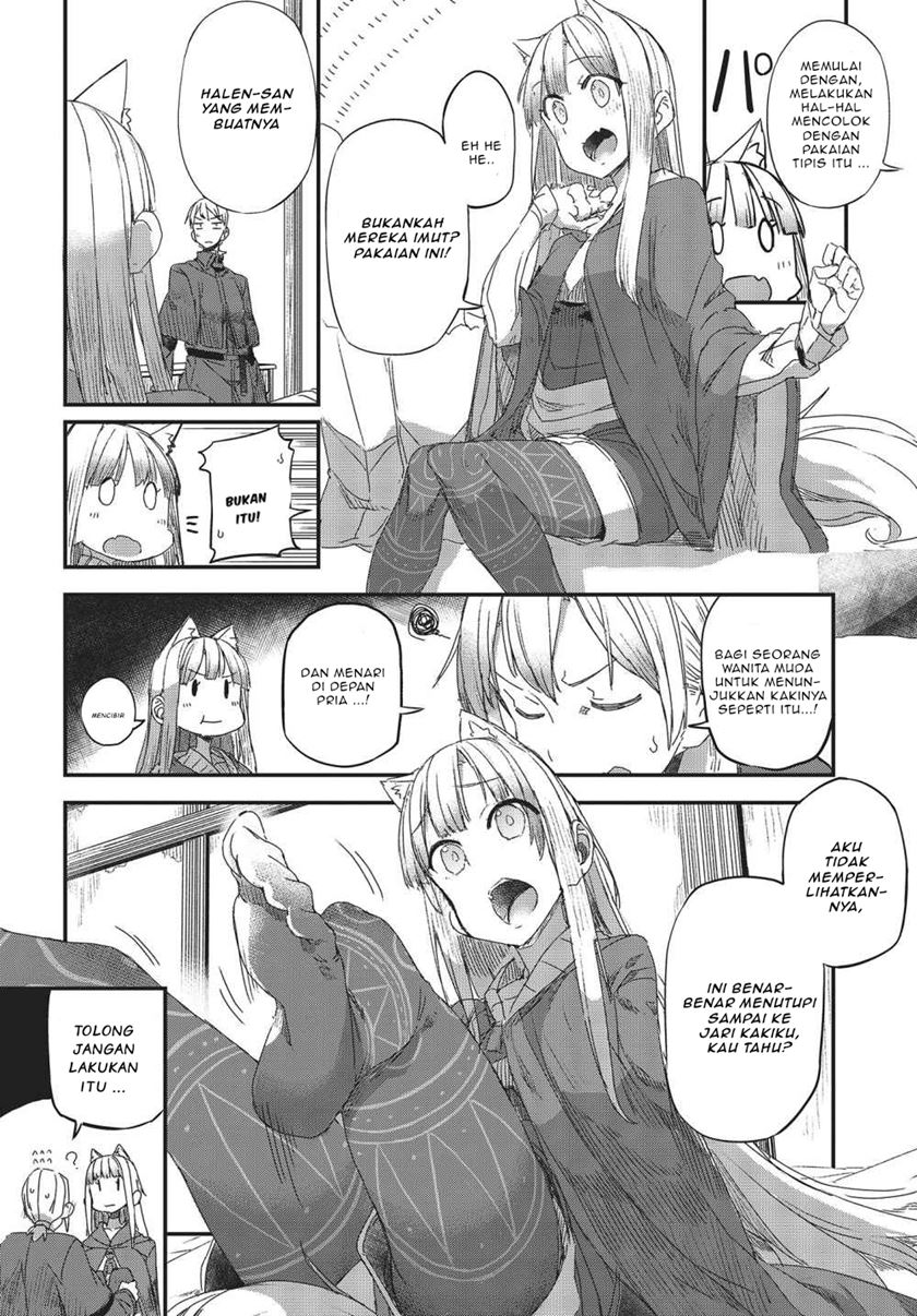 Shinsetsu Ookami to Koushinryou: Ookami to Youhishi Chapter 02.2 Gambar 7