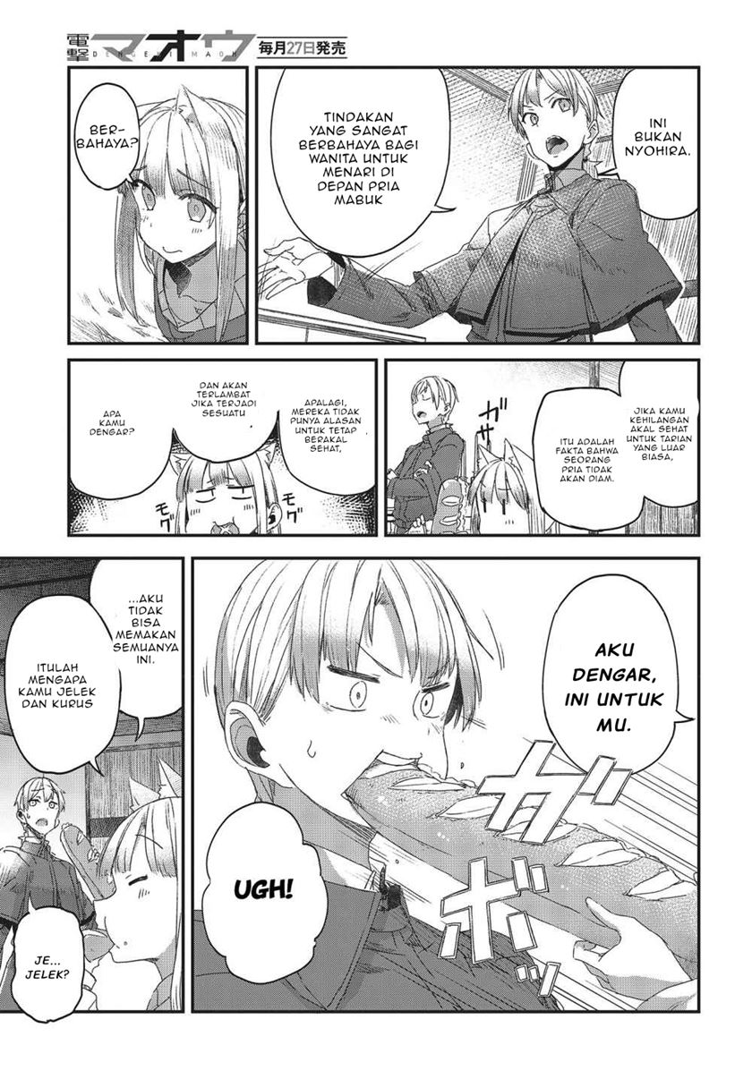 Shinsetsu Ookami to Koushinryou: Ookami to Youhishi Chapter 02.2 Gambar 8