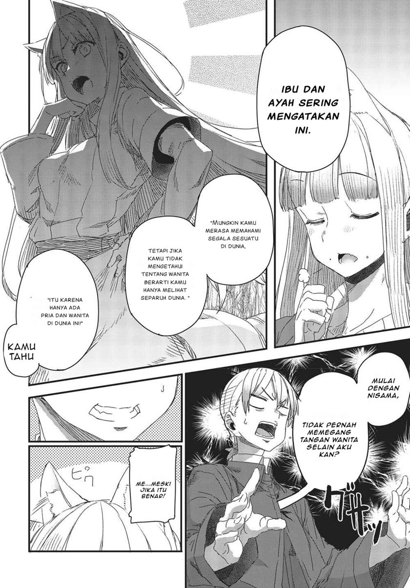 Shinsetsu Ookami to Koushinryou: Ookami to Youhishi Chapter 02.2 Gambar 13
