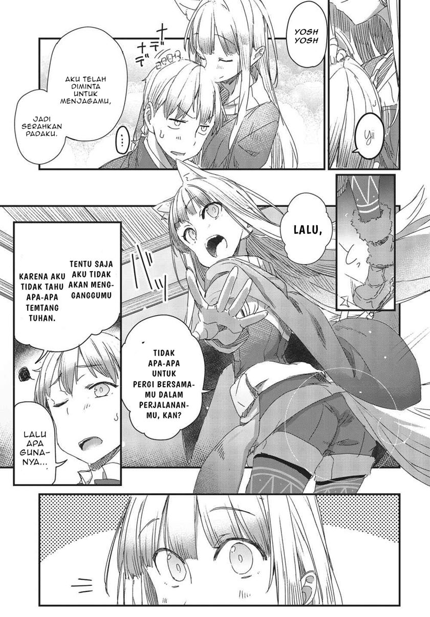 Shinsetsu Ookami to Koushinryou: Ookami to Youhishi Chapter 02.2 Gambar 16