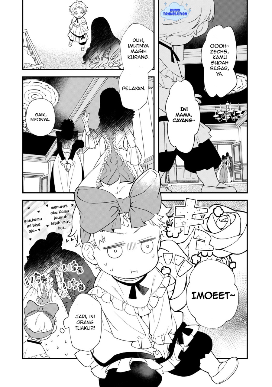 Shinu Unmei ni Aru Akuyaku Reijou no Ani ni Tensei shitanode, Imouto wo Sodatete Mirai wo Kaetai to Omoimasu ~Sekai Saikyou wa Ore dakedo, Sekai Saikawa wa Imouto ni Chigainai~ Chapter 01 Gambar 23