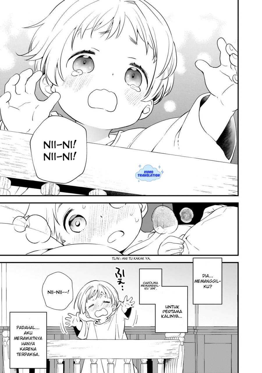 Shinu Unmei ni Aru Akuyaku Reijou no Ani ni Tensei shitanode, Imouto wo Sodatete Mirai wo Kaetai to Omoimasu ~Sekai Saikyou wa Ore dakedo, Sekai Saikawa wa Imouto ni Chigainai~ Chapter 01 Gambar 39