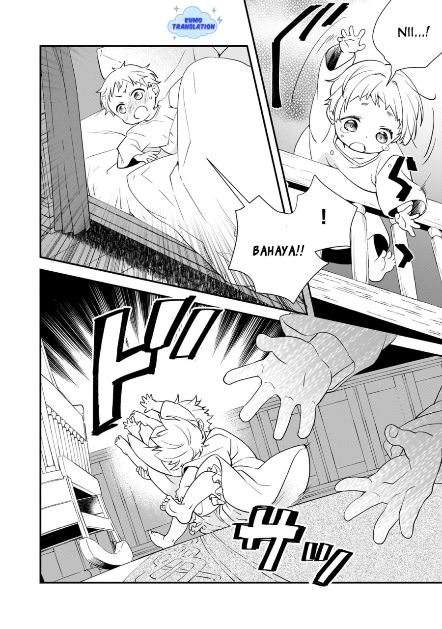 Shinu Unmei ni Aru Akuyaku Reijou no Ani ni Tensei shitanode, Imouto wo Sodatete Mirai wo Kaetai to Omoimasu ~Sekai Saikyou wa Ore dakedo, Sekai Saikawa wa Imouto ni Chigainai~ Chapter 01 Gambar 40