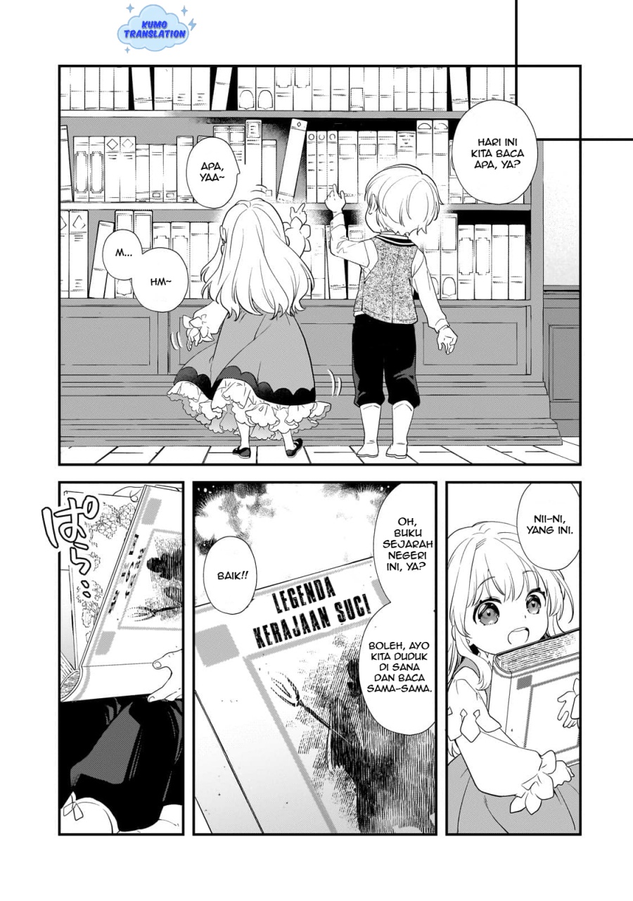 Shinu Unmei ni Aru Akuyaku Reijou no Ani ni Tensei shitanode, Imouto wo Sodatete Mirai wo Kaetai to Omoimasu ~Sekai Saikyou wa Ore dakedo, Sekai Saikawa wa Imouto ni Chigainai~ Chapter 01 Gambar 46