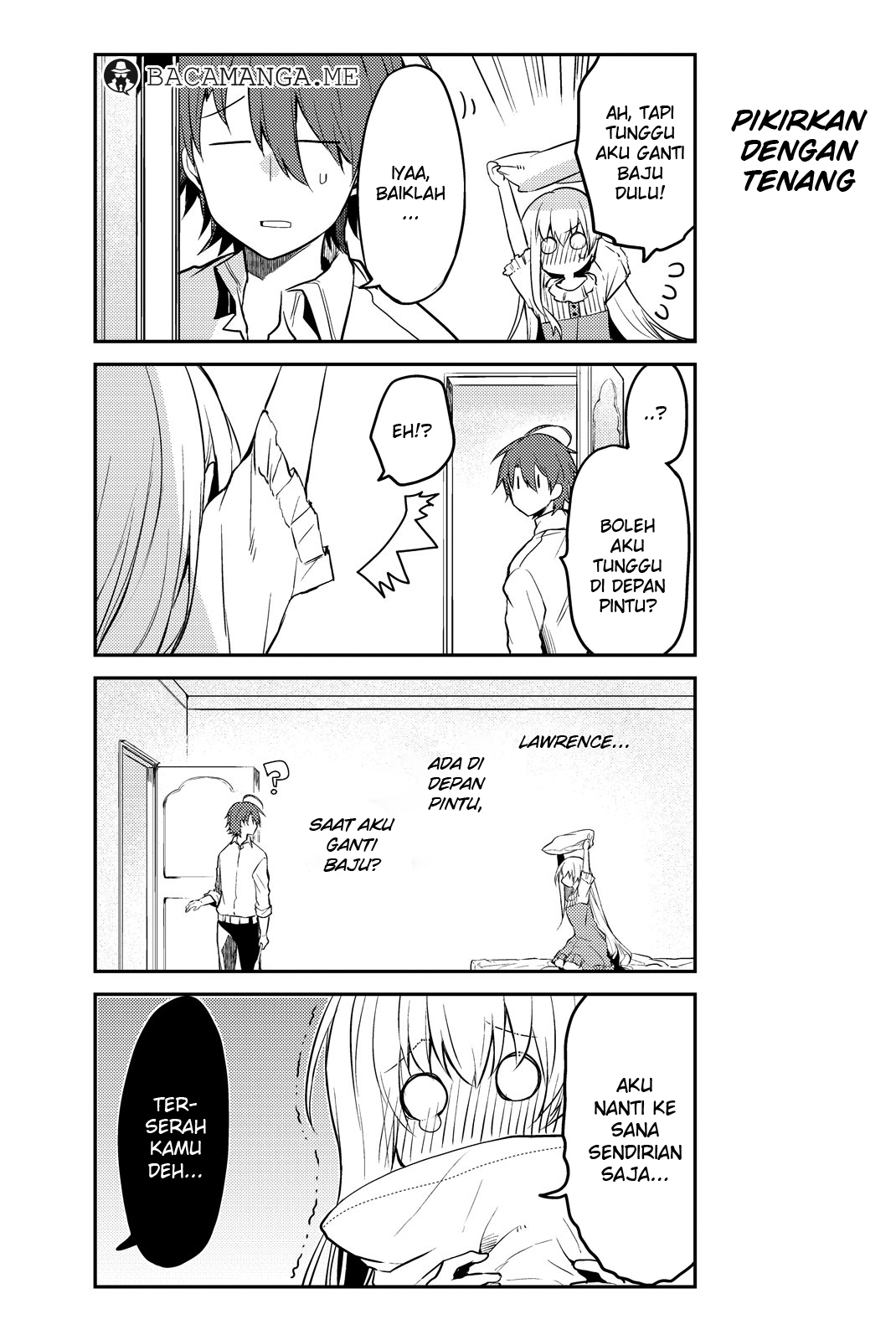 Shiro Seijo to Kuro Bokushi (Saint Cecilia & Pastor Lawrence) Chapter 02 Gambar 4