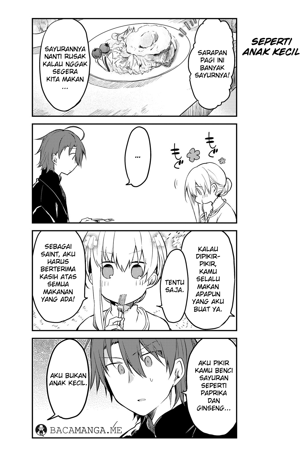 Shiro Seijo to Kuro Bokushi (Saint Cecilia & Pastor Lawrence) Chapter 02 Gambar 6