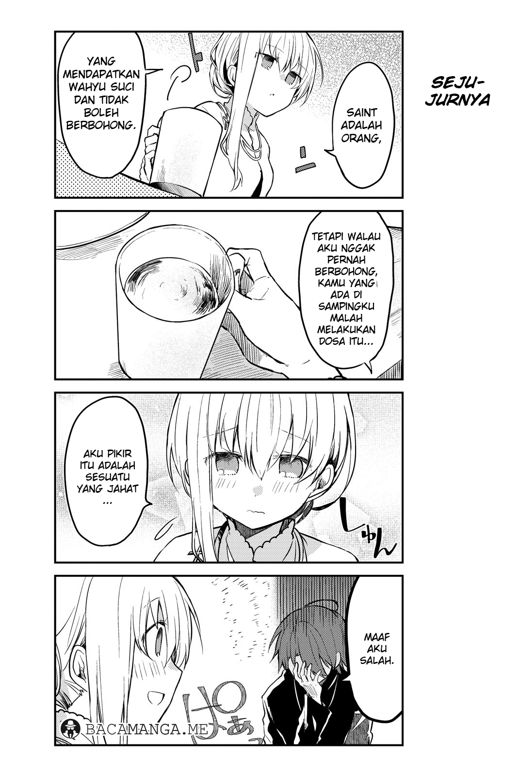 Shiro Seijo to Kuro Bokushi (Saint Cecilia & Pastor Lawrence) Chapter 02 Gambar 8