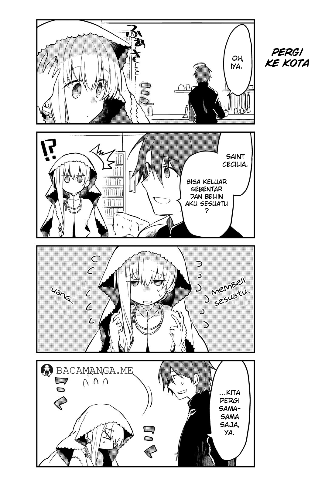 Shiro Seijo to Kuro Bokushi (Saint Cecilia & Pastor Lawrence) Chapter 02 Gambar 11