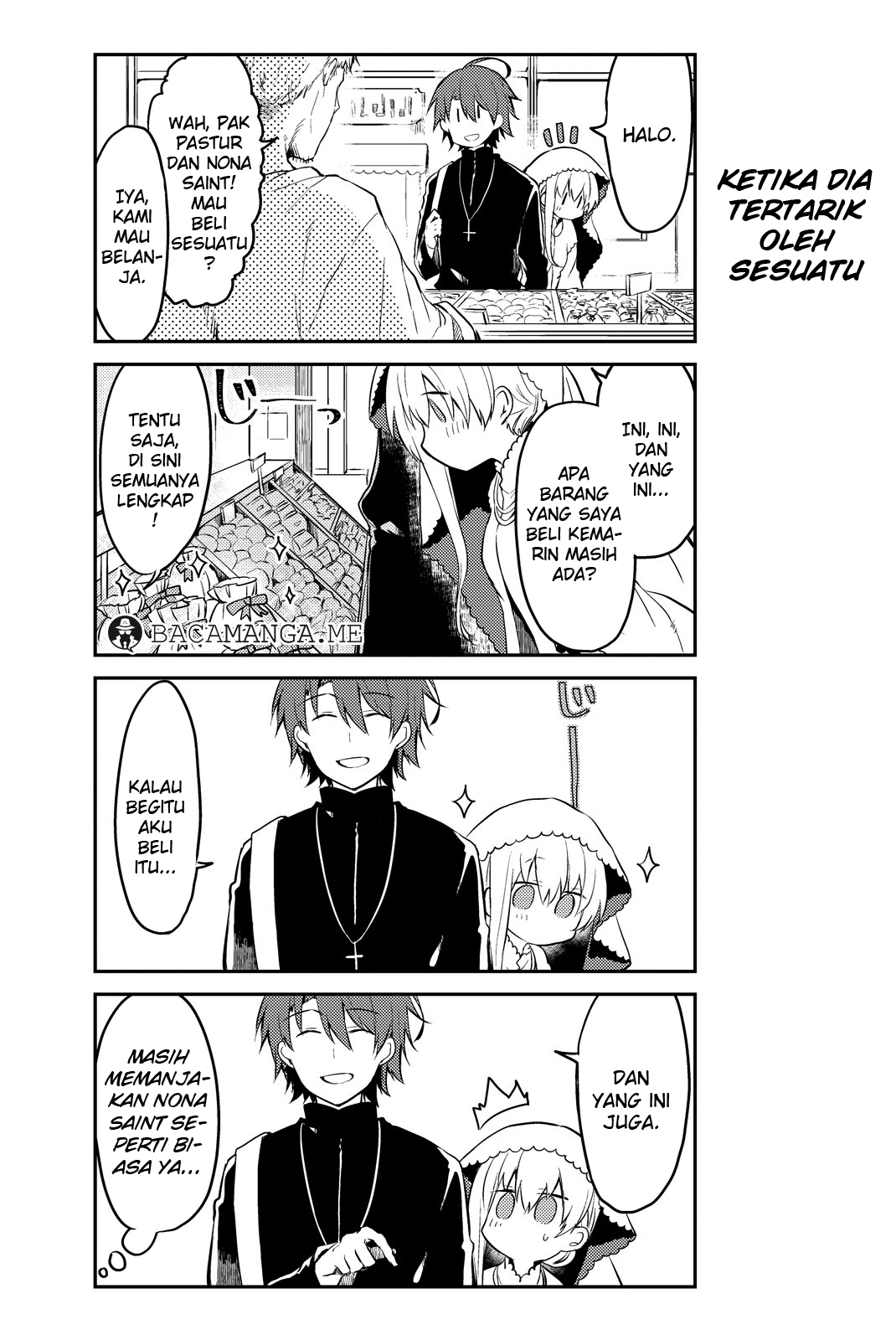 Shiro Seijo to Kuro Bokushi (Saint Cecilia & Pastor Lawrence) Chapter 02 Gambar 12