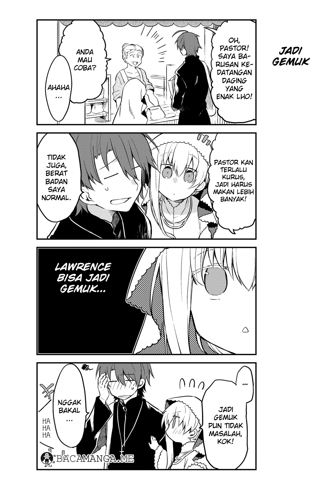 Shiro Seijo to Kuro Bokushi (Saint Cecilia & Pastor Lawrence) Chapter 02 Gambar 13