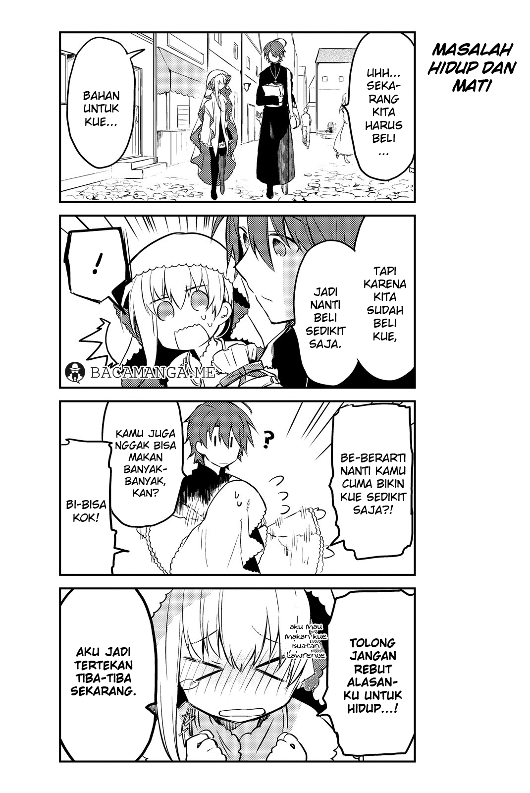 Shiro Seijo to Kuro Bokushi (Saint Cecilia & Pastor Lawrence) Chapter 02 Gambar 15