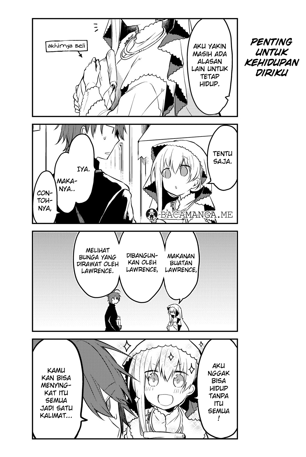 Shiro Seijo to Kuro Bokushi (Saint Cecilia & Pastor Lawrence) Chapter 02 Gambar 16