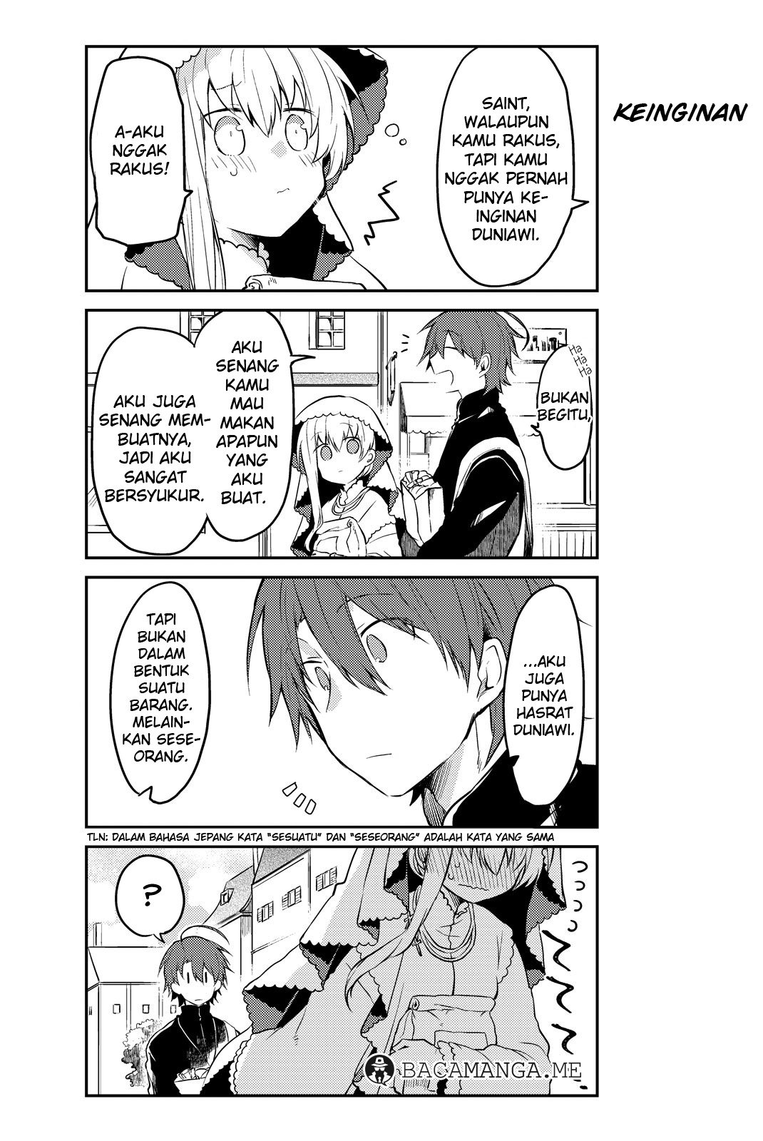 Shiro Seijo to Kuro Bokushi (Saint Cecilia & Pastor Lawrence) Chapter 02 Gambar 17