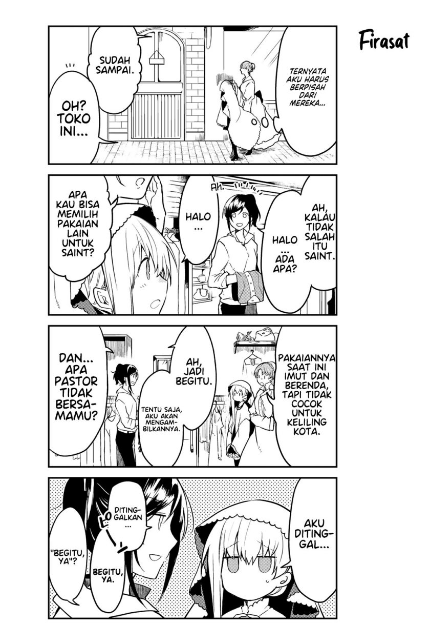 Shiro Seijo to Kuro Bokushi (Saint Cecilia & Pastor Lawrence) Chapter 10 Gambar 18