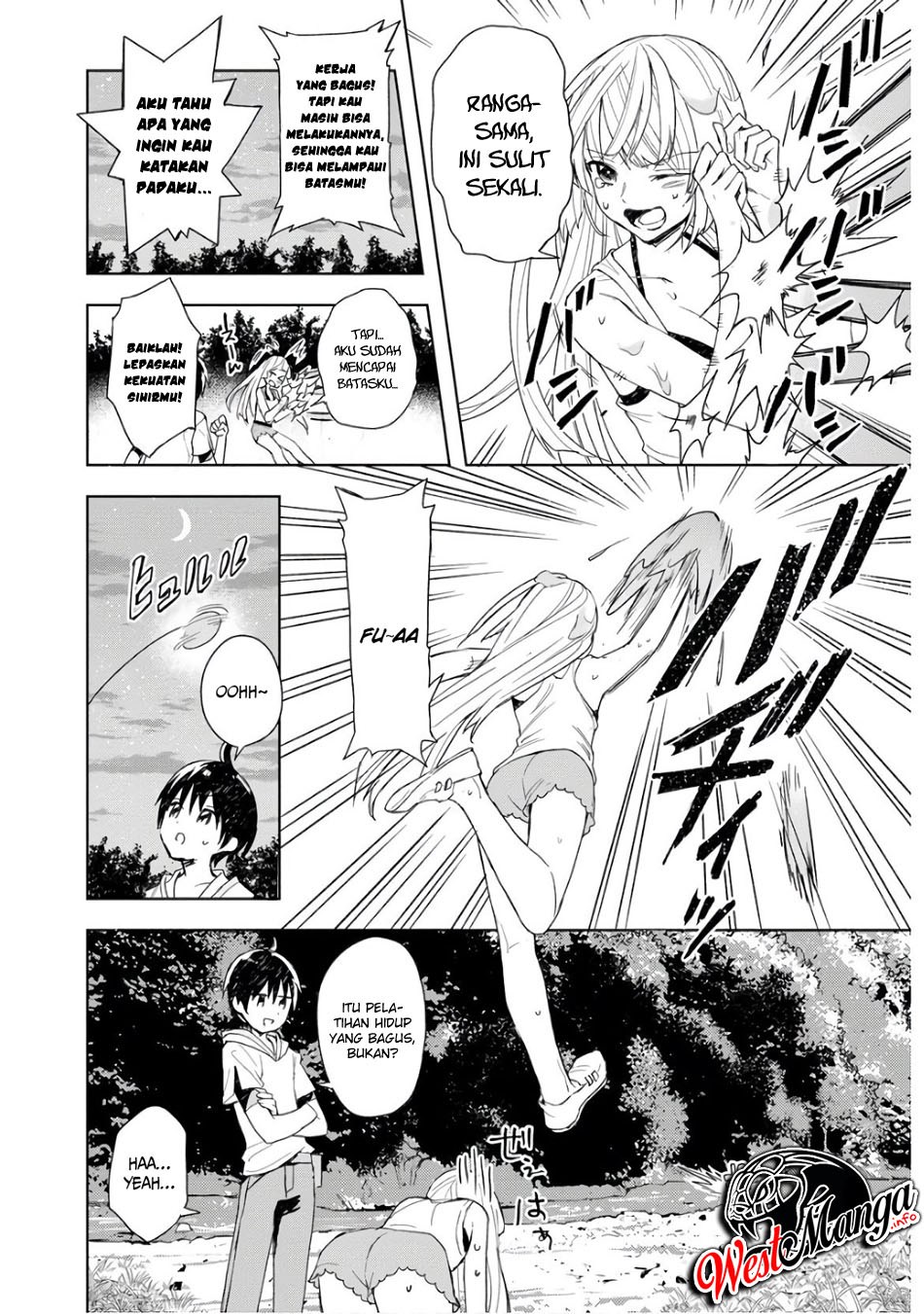 Shitennou Sai Jakudatta Ore. Tensei Shitanode Heionna Seikatsu wo Nozomu Chapter 03.2 Gambar 10