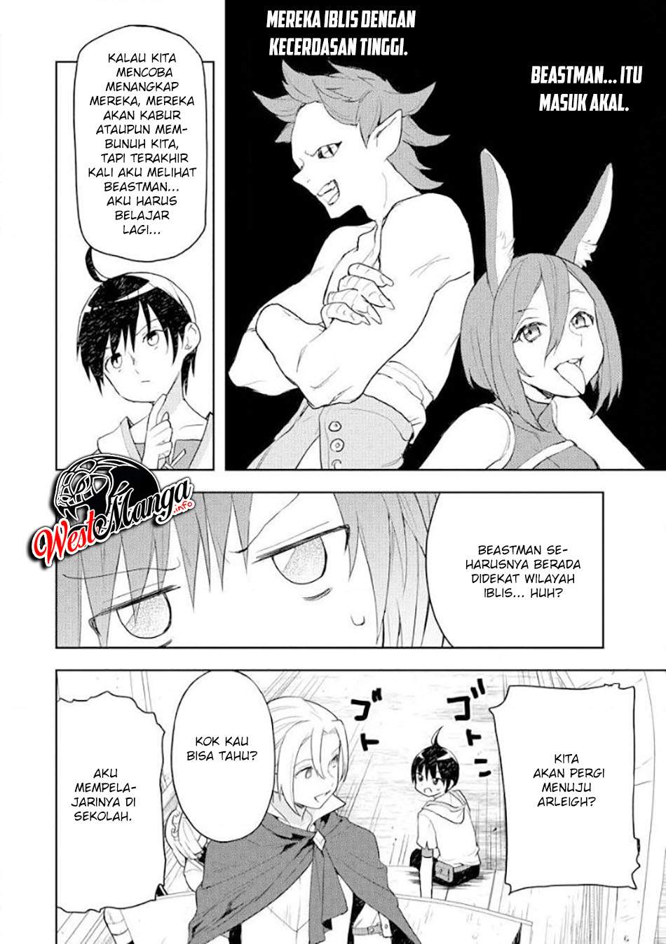 Shitennou Sai Jakudatta Ore. Tensei Shitanode Heionna Seikatsu wo Nozomu Chapter 10 Gambar 9