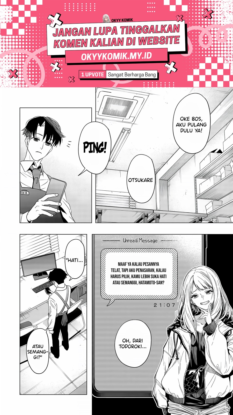 Shokuba no Onnanoko ni Toushisuru Hanashi Chapter 03 Gambar 3