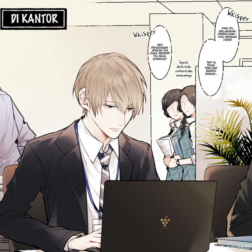 Shokuba to Jitaku de Gyappu no Aru Papa (Daddy at Work and at Home) Chapter 01 Gambar 1
