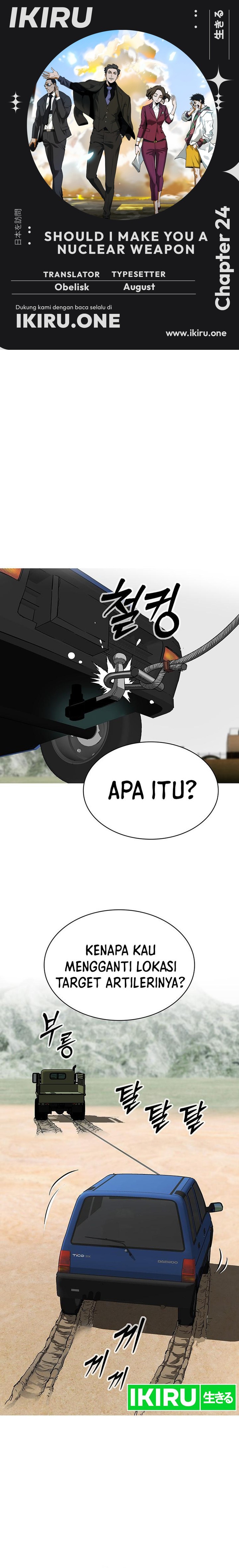 Should I Make You a Nuclear Weapon? Chapter 24 Gambar 1