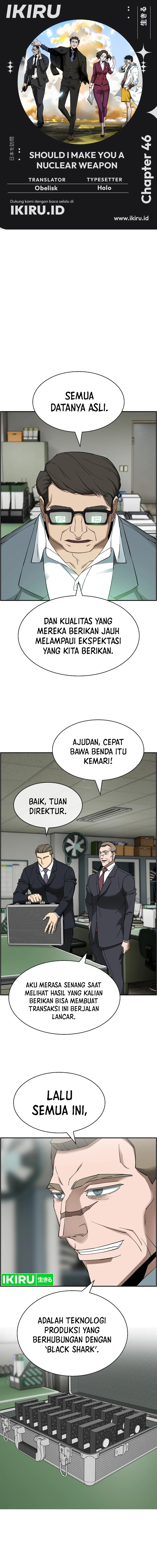 Should I Make You a Nuclear Weapon? Chapter 46 Gambar 1