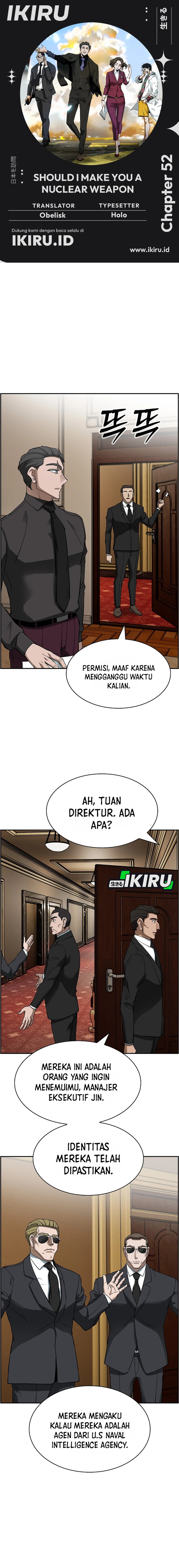Should I Make You a Nuclear Weapon? Chapter 52 Gambar 1
