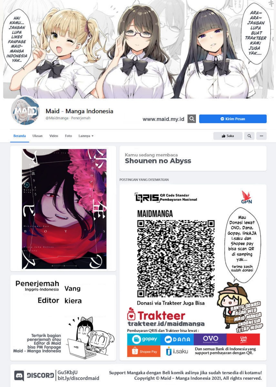 Shounen no Abyss Chapter 126 Gambar 2