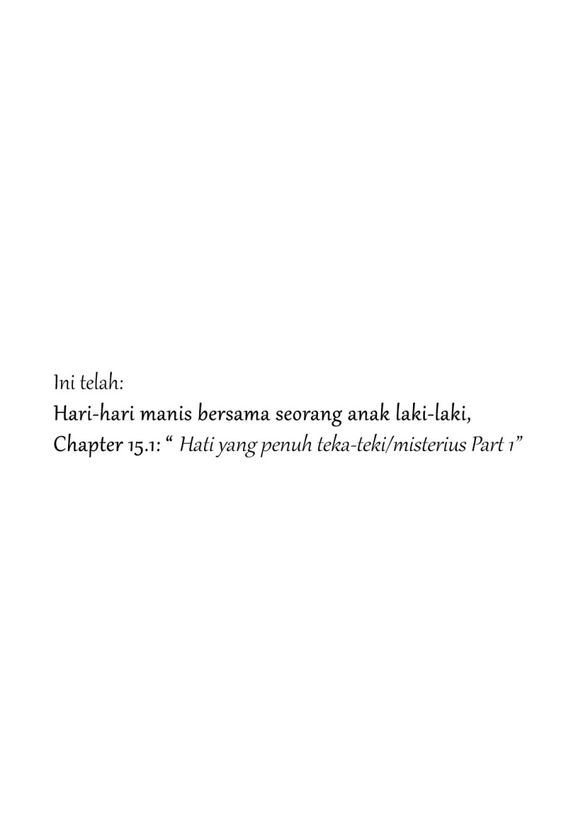 Shounen wo Kau (Sweet Days with a Boy) Chapter 15.1 Gambar 24