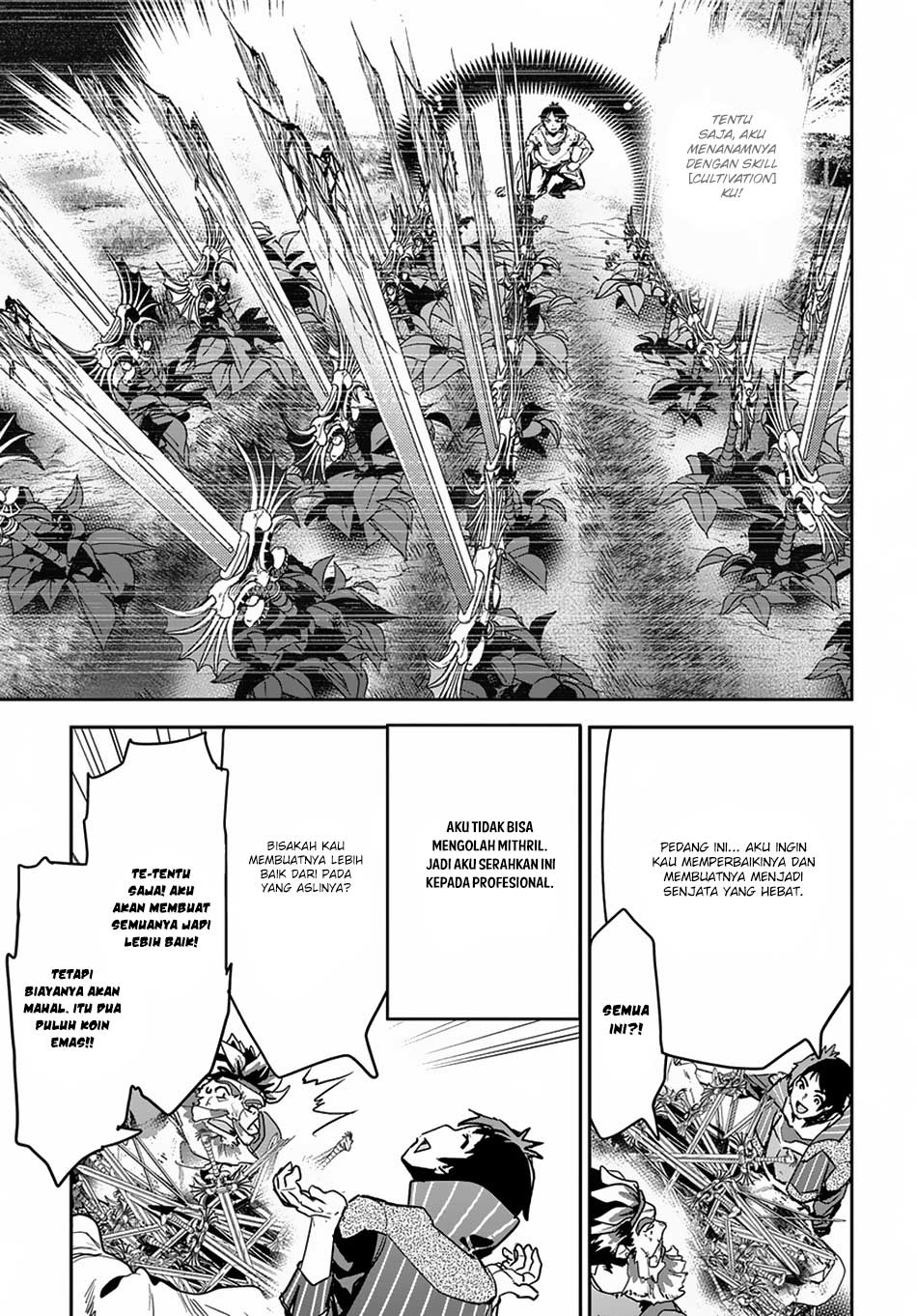 Shounin Yuusha wa Isekai o Gyuujiru! – Saibai Skill de Nandemo Fuyashi Chaimasu Chapter 04 Gambar 14