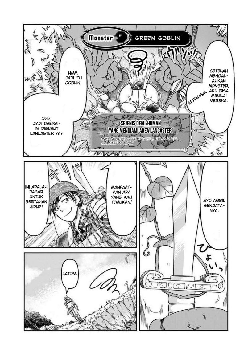 Shoushaman no Isekai Survival ~ Zettai Hito to wa Tsurumanee ~ Chapter 01 Gambar 12
