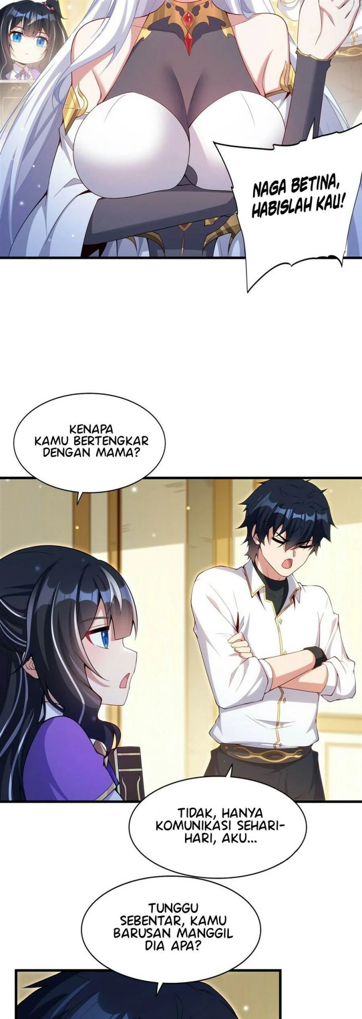 Shut Up, Evil Dragon! I don’t want to raise a child with you anymore Chapter 12 Gambar 26
