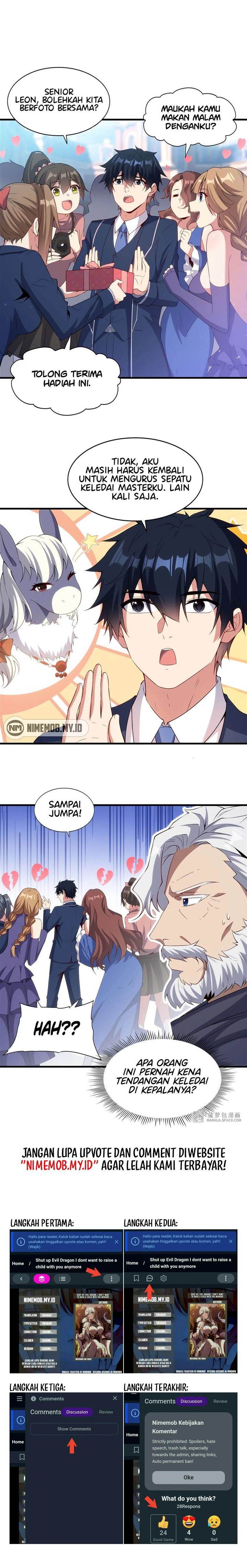 Shut Up, Evil Dragon! I don’t want to raise a child with you anymore Chapter 17 Gambar 10