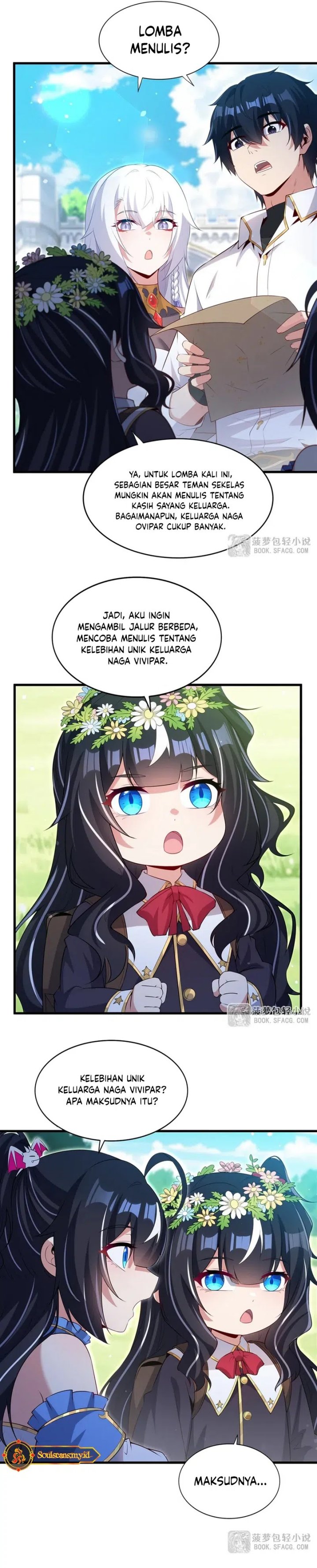 Shut Up, Evil Dragon! I don’t want to raise a child with you anymore Chapter 61 Gambar 4