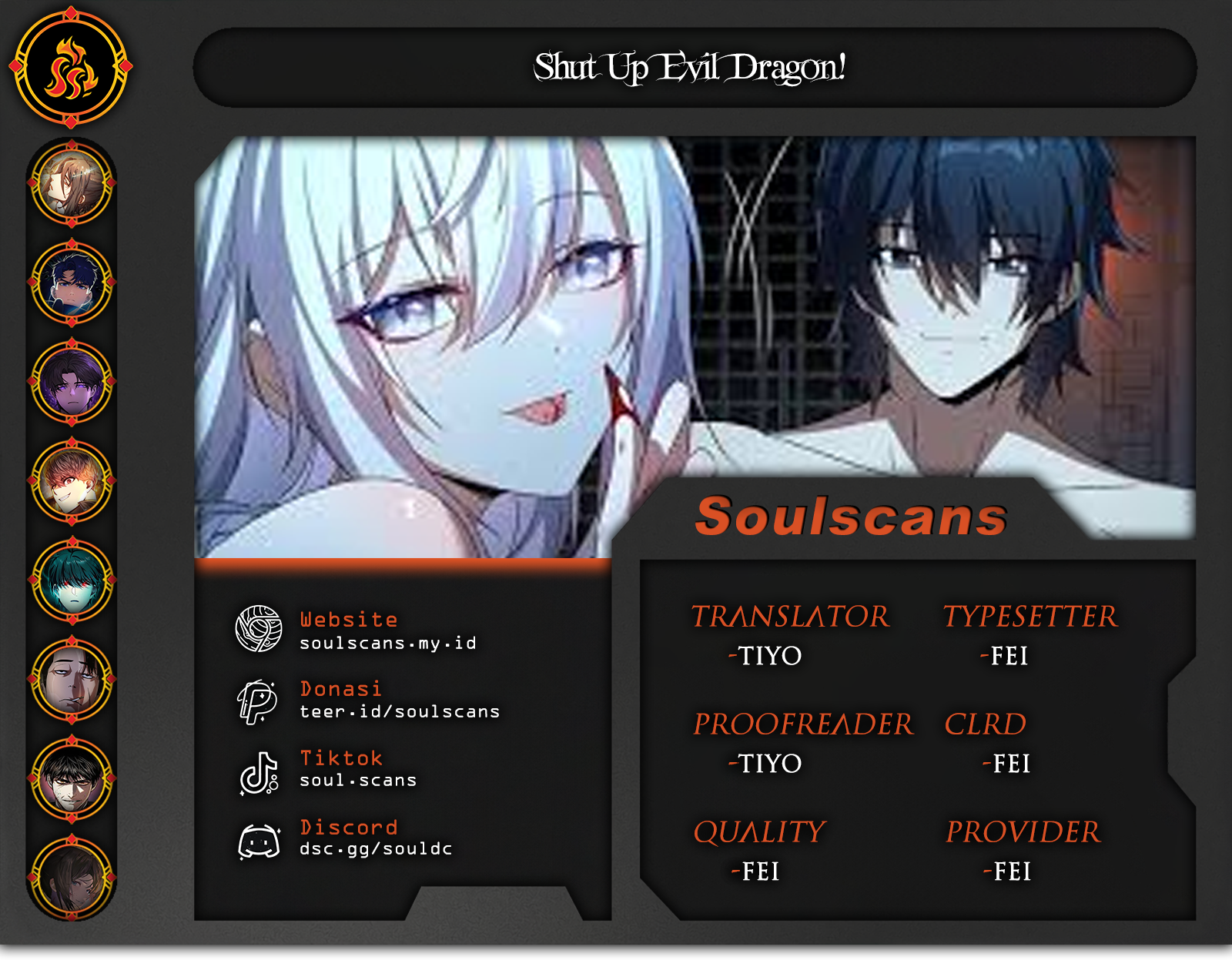 Shut Up, Evil Dragon! I don’t want to raise a child with you anymore Chapter 62 Gambar 1