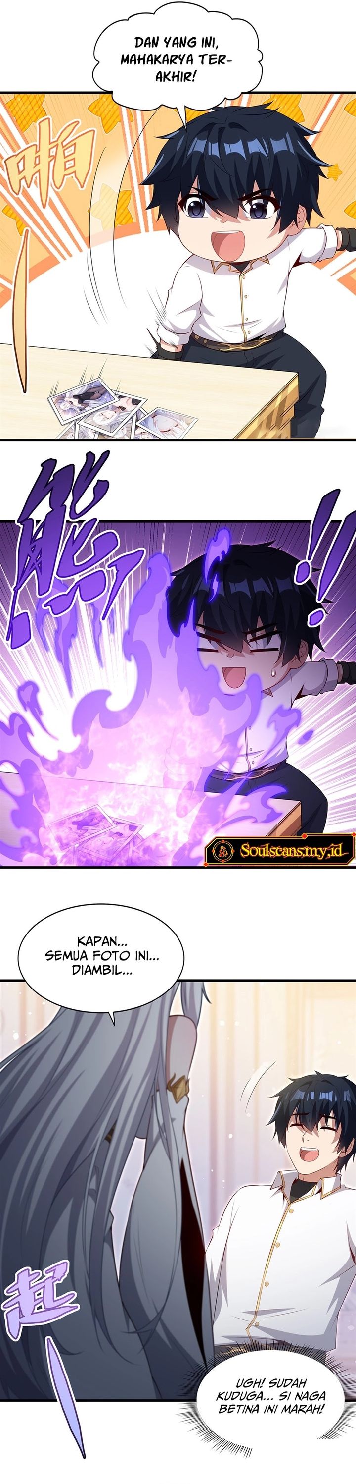 Shut Up, Evil Dragon! I don’t want to raise a child with you anymore Chapter 63 Gambar 14