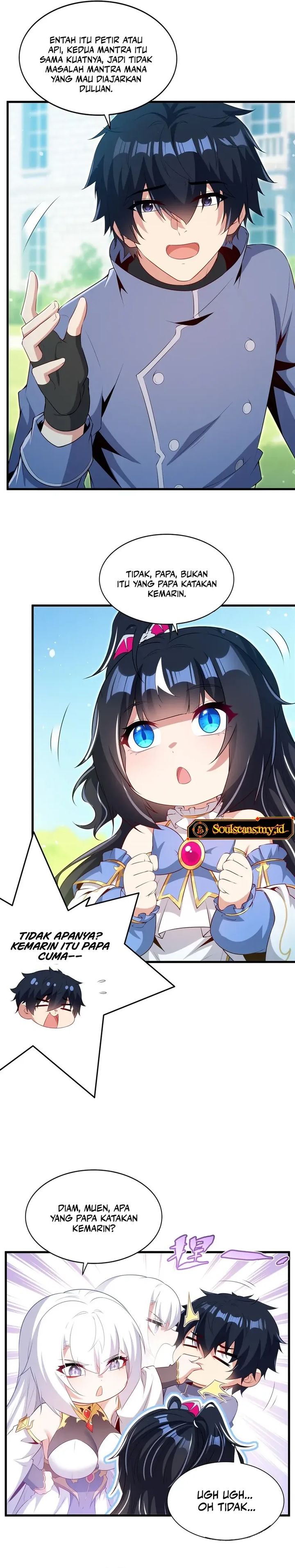 Shut Up, Evil Dragon! I don’t want to raise a child with you anymore Chapter 74 Gambar 3