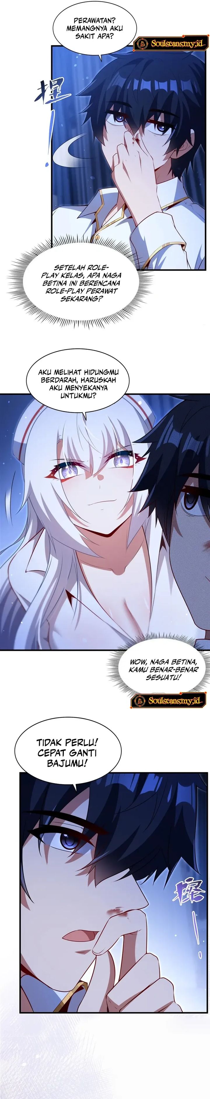 Shut Up, Evil Dragon! I don’t want to raise a child with you anymore Chapter 74 Gambar 12