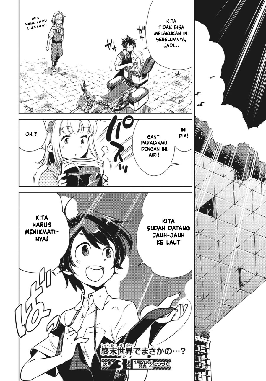 Shuumatsu Touring (World’s End Touring) Chapter 04 Gambar 28