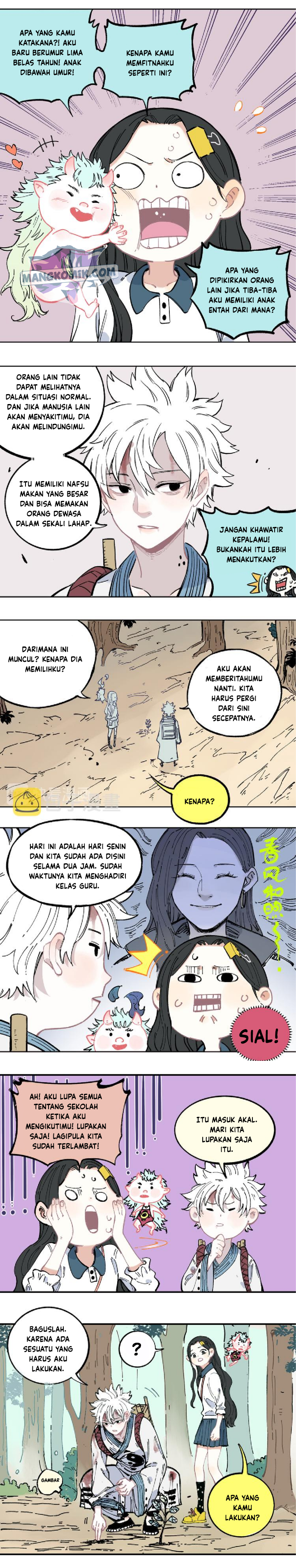 Siblings with a Mountain Man Chapter 45 Gambar 5