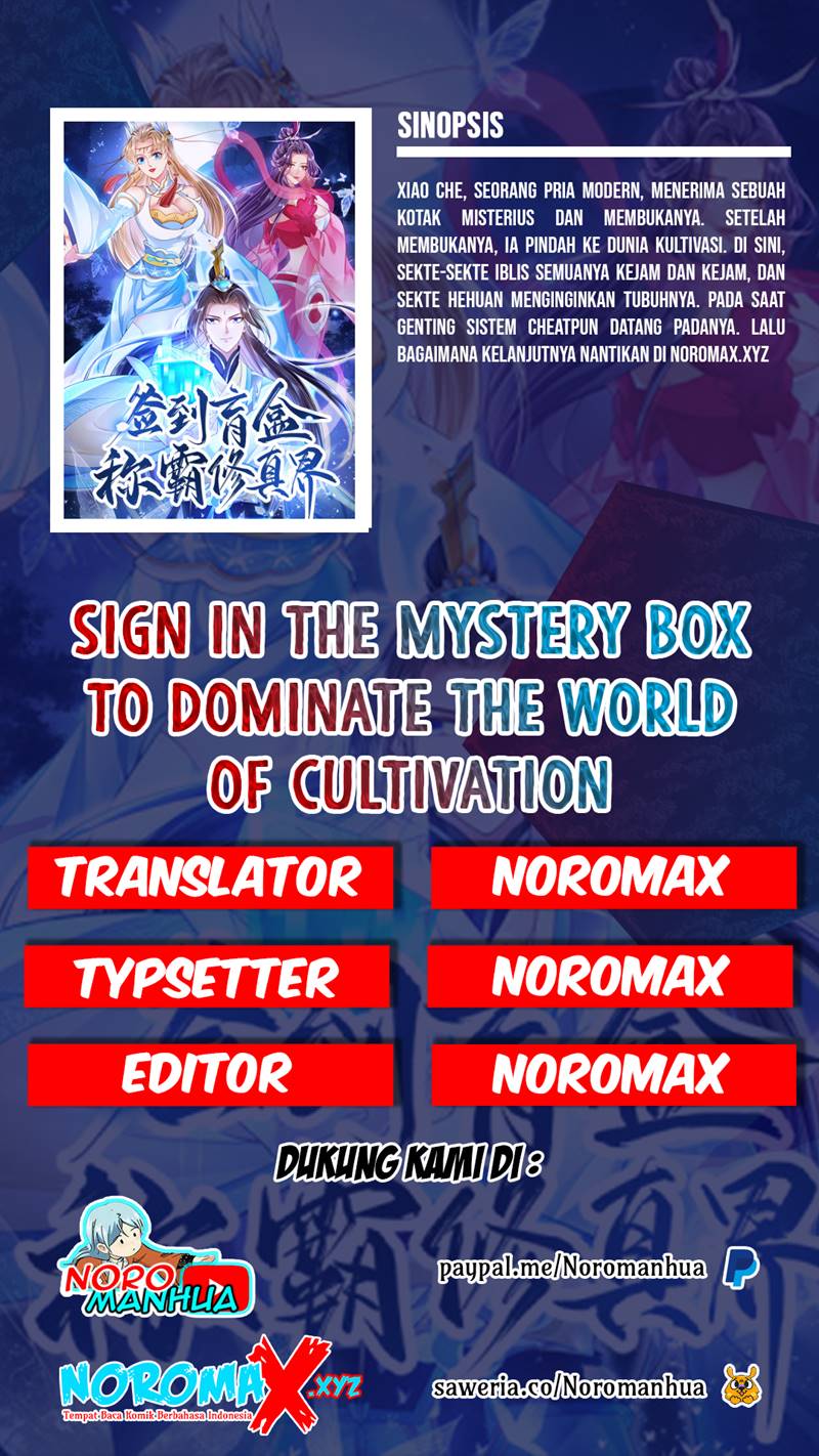 Sign in the Mystery Box to Dominate the World of Cultivation Chapter 56 Gambar 1