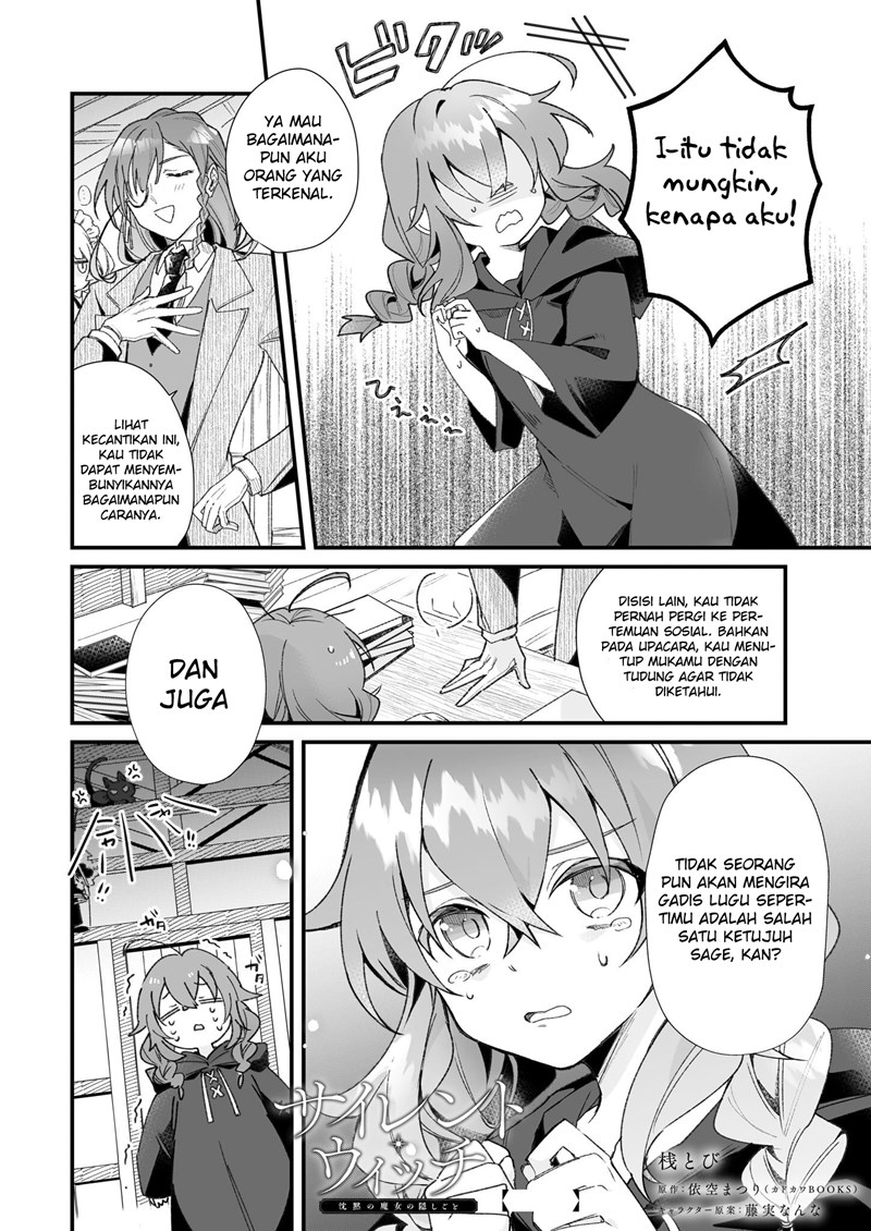 Silent Witch Chinmoku no Majo no Kakushigoto Chapter 01.2 Gambar 2