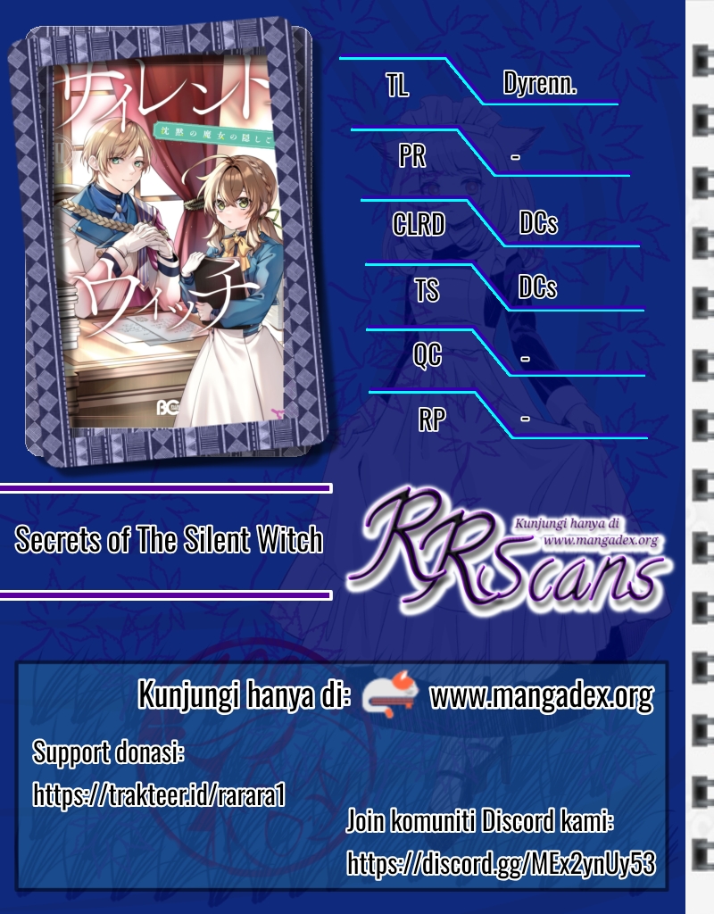 Silent Witch Chinmoku no Majo no Kakushigoto Chapter 08.5 Gambar 1